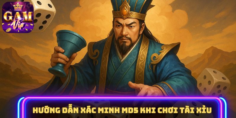 Hướng dẫn xác minh MD5 khi chơi Tài Xỉu